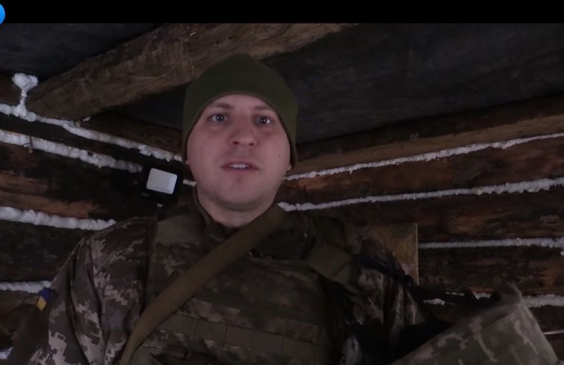 Бойцы ООС с передовой записали видеопоздравление с праздниками для украинцев