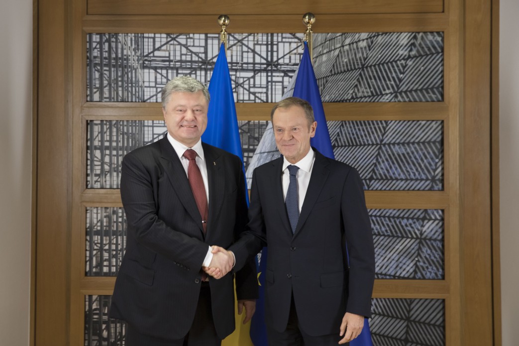 “Он настоящий друг Украины”, - Порошенко рассказал о важном разговоре в Брюсселе с президентом Евросовета Туском - кадры