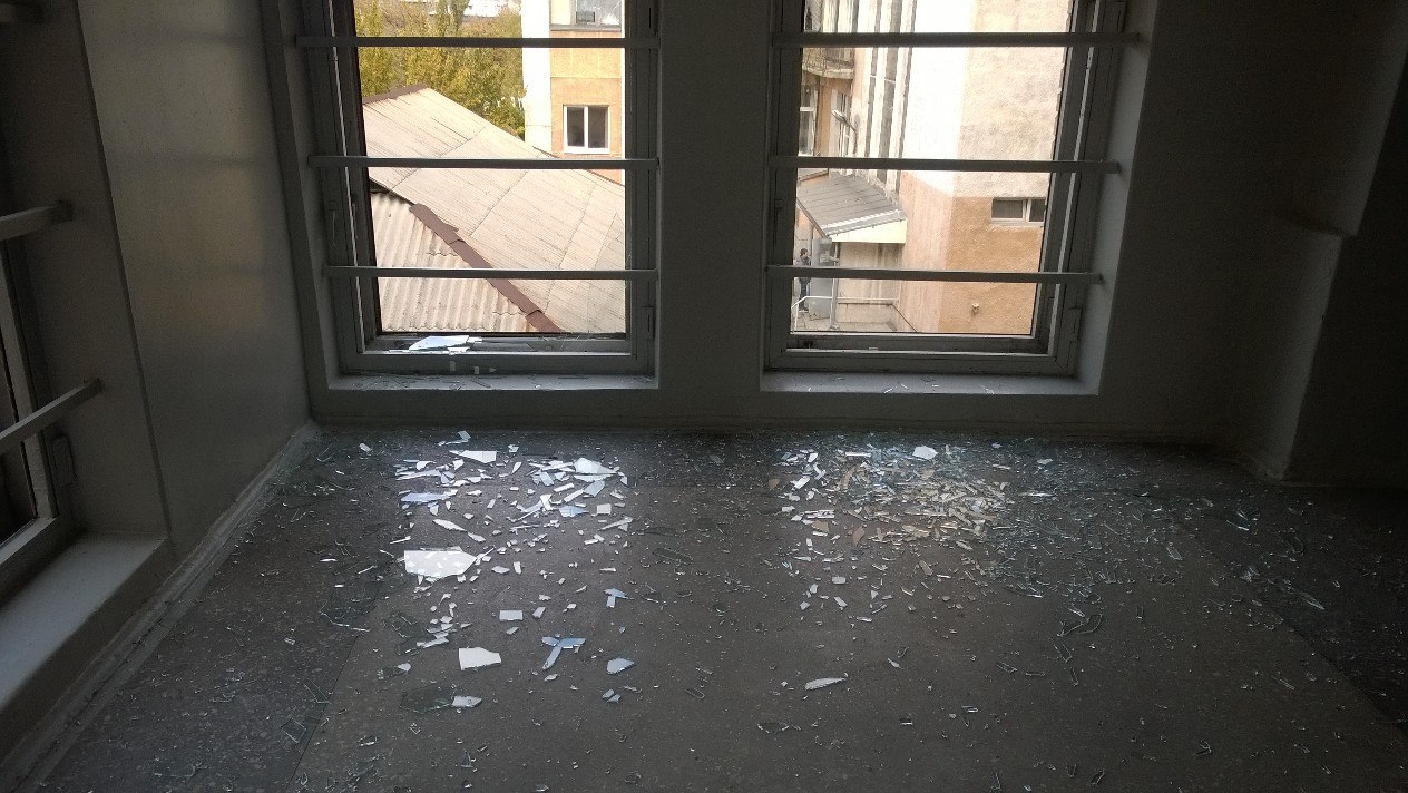 Как выглядят ВУЗы Донецка после жуткого артобстрела 20 октября