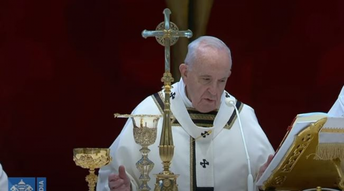 "Пусть страдания народа прекратятся", - Папа Римский в Пасхальном послании выделил Украину, кадры