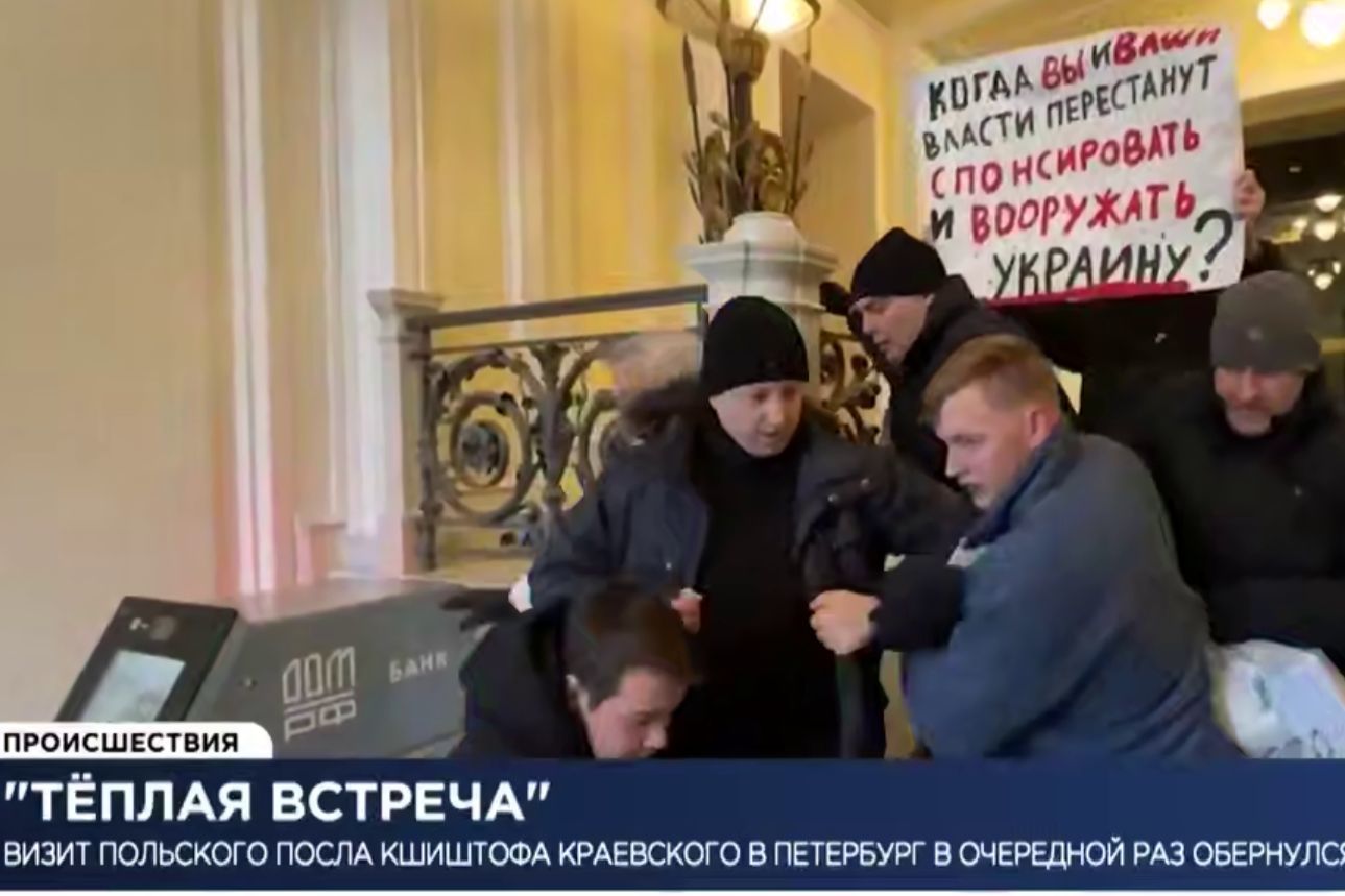 ​Группировка, связанная с партией Путина, атаковала посла Польши – СМИ