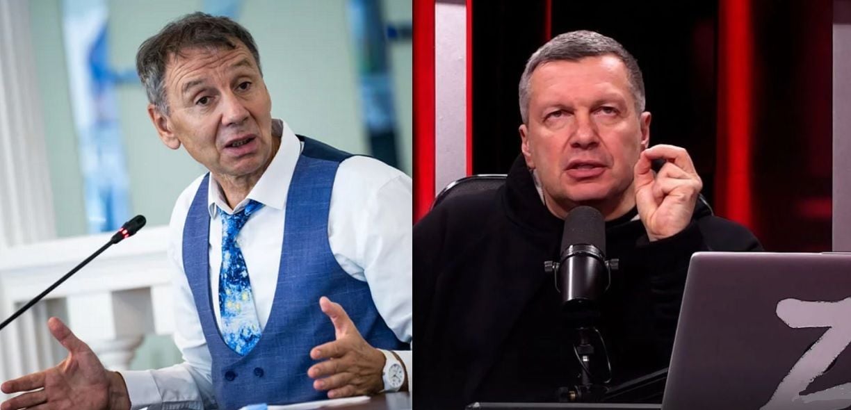 Между Z-пропагандистами скандал: Соловьев сорвался на Маркова в прямом эфире, все попало на видео