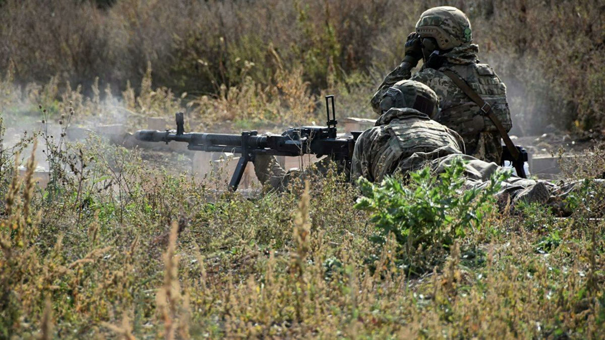 От пули снайпера погиб украинский военный на Донбассе