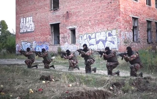 Партизанские отряды Харькова провели показательные учения