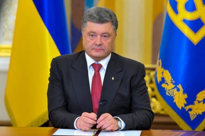 Новогоднее обращение Петра Порошенко к гражданам Украины. Прямая видео-трансляция