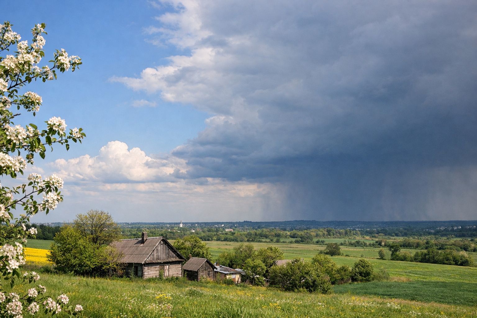 Весна возвращается: 15 апреля дожди зацепят только три области Украины
