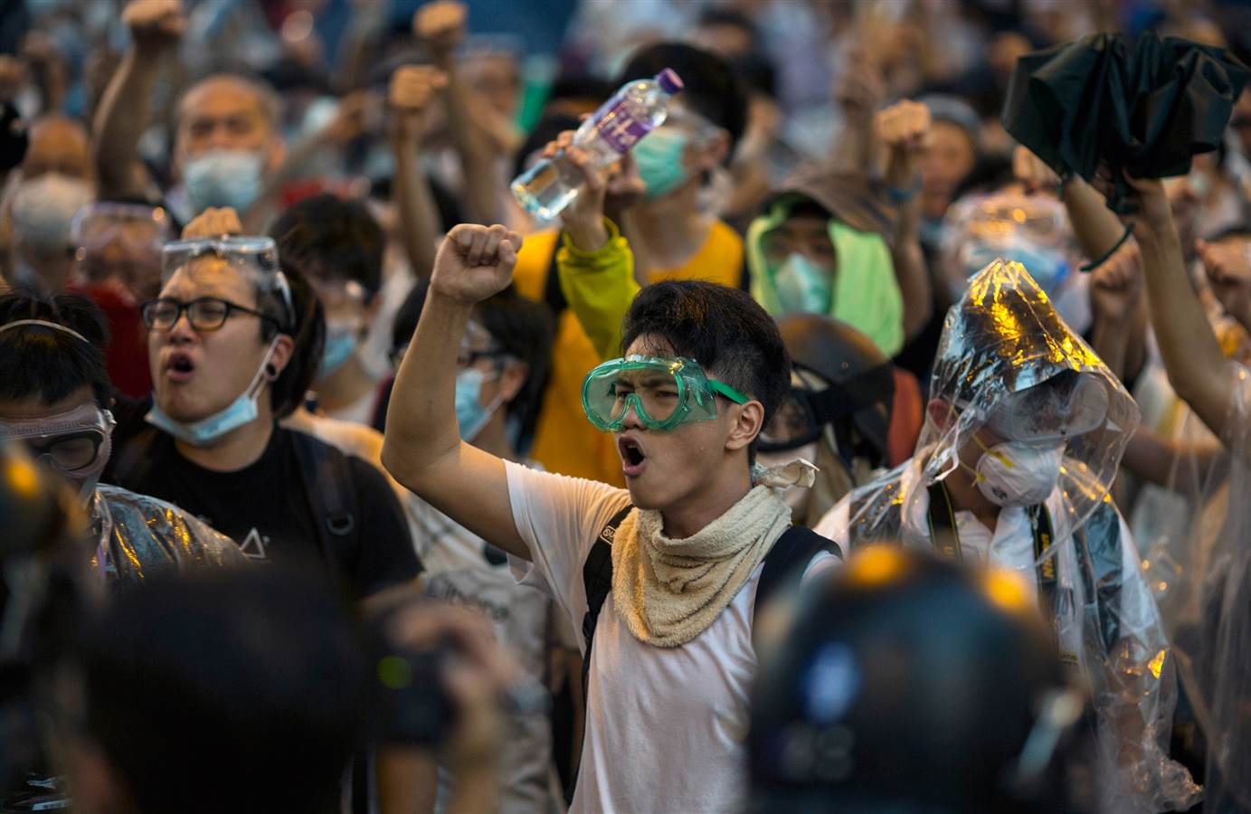 В Гонконге возобновились протесты борцов за демократию