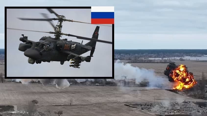 ВСУ подбили из "Стингера" российский "Ка-52": вертолет рухнул в поле и взорвался