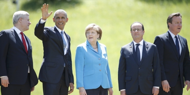 СМИ: на саммите G7 началась дискуссия по отношениям "Большой семерки" с Украиной и РФ