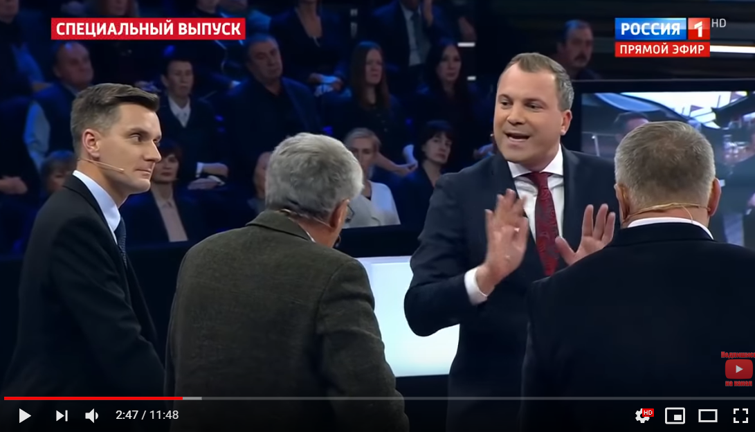 "Россия пятый год ведет войну на Донбассе", - на росТВ скандал в прямом эфире из-за неудобной правды по Украине