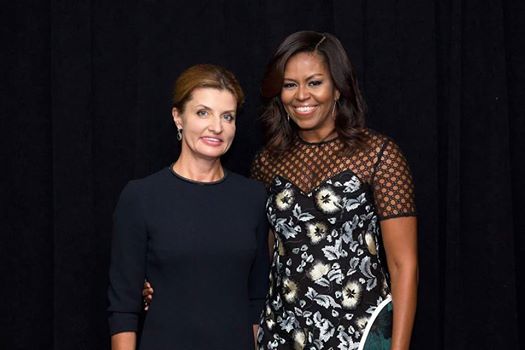 Самая мощная движущая сила: Марина Порошенко встретилась в США с Мишель Обамой