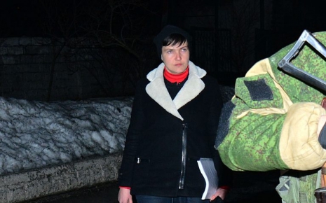 Своим приездом на оккупированные территории Савченко вбила серьезный клин между главарями террористов фейковых "республик", - Денис Казанский