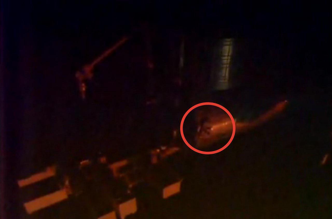 На борту МКС обнаружен инопланетный организм: камера зафиксировала "чужого"  - кадры