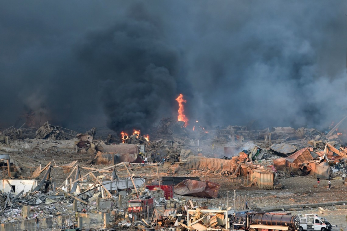 Взрыв в Бейруте: украинка поделилась первыми впечатлениями из эпицентра событий