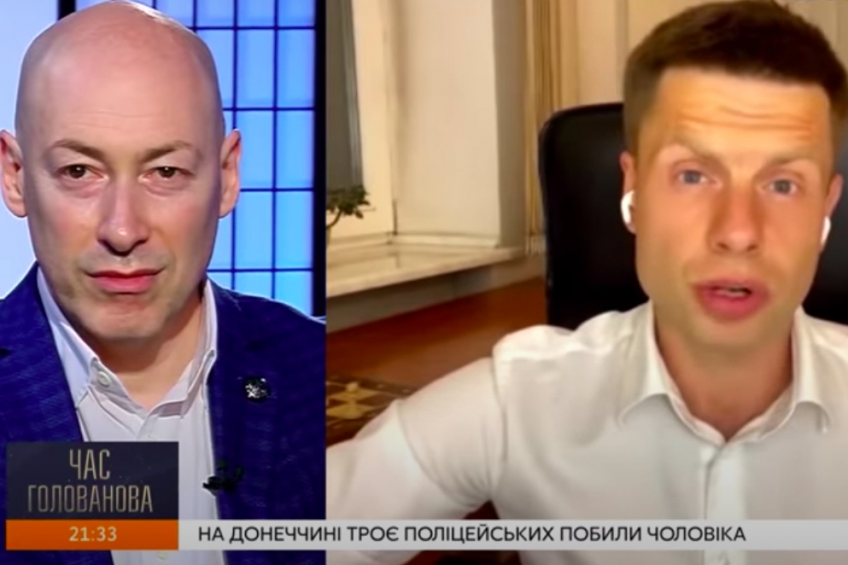 ​Гордон публично ответил Гончаренко: "Я вам скажу одну вещь. И вы признаете, что ошиблись", видео