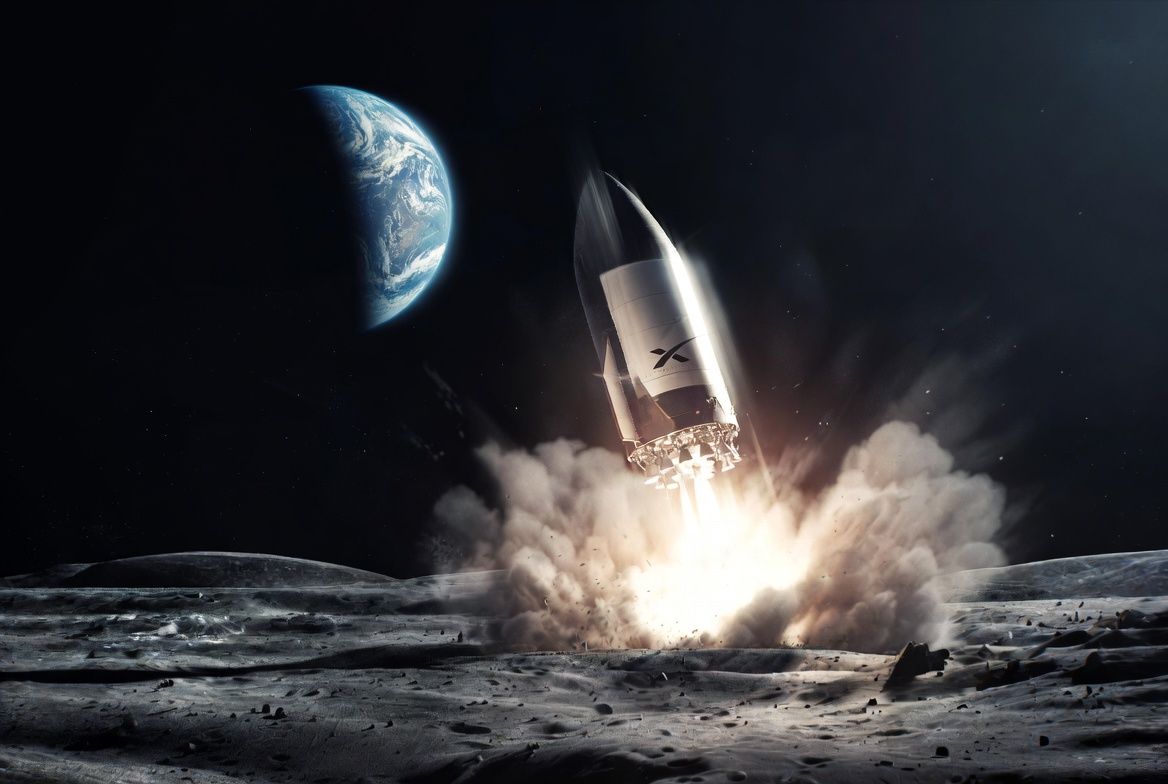 Вторая ступень ракеты Falcon 9, вероятно, врезалась в Луну: ученые ищут следы удара – ВВС