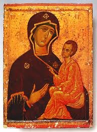 Донетчан будет оберегать икона "Тихвинской Божией Матери". Святой образ прибыл в Донецк