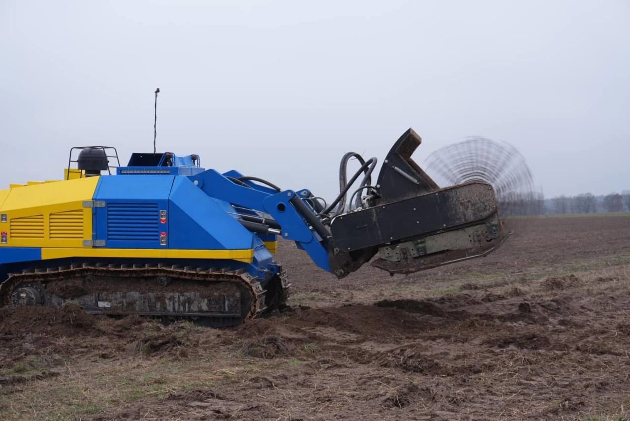 В Украине представили новую машину для разминирования Germina URCM-3000 – Краматорский горсовет