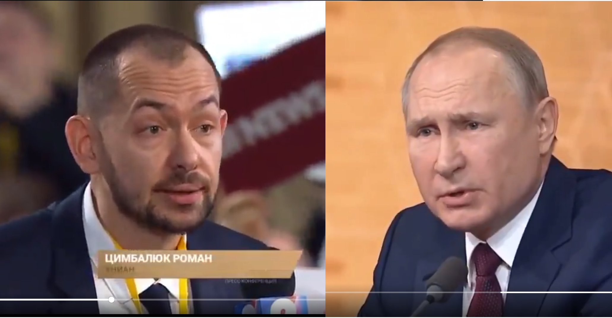 Цимбалюк посмеялся над Путиным, задав острый вопрос прямо в лицо: видео разозлило РФ