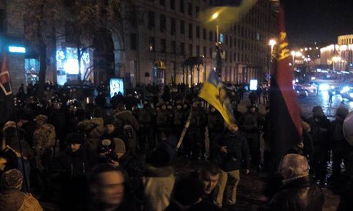 Я сегодня опять дрался с "Беркутом": активист рассказал, что же за потасовка произошла сегодня в Киеве между националистами и правоохранителями