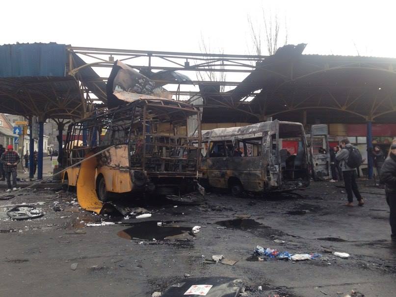 ​Обстрел автостанции и проходных ДМЗ в Донецке квалифицированы как террористический акт