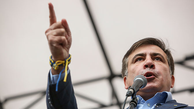 Саакашвили снова заявил о "похищении" своих соратников, граждан Грузии, украинскими спецслужбами