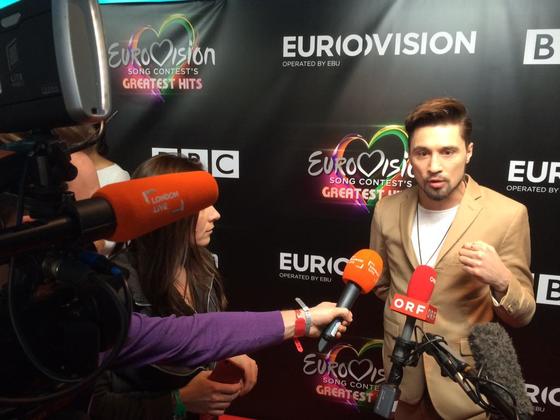 Билану устроили политическую провокацию на юбилее "Евровидения" в Лондоне