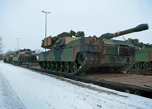 Европу от России будут защищать 800 танков США - немецкие СМИ 