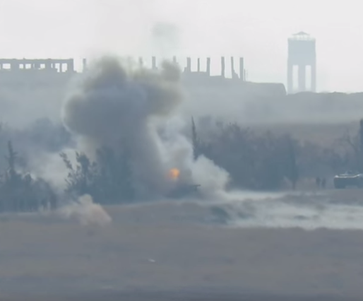 Эксклюзивные кадры: сирийские повстанцы уничтожили ЗИЛ с пехотинцами Асада