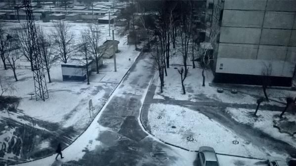 Города Украины засыпало снегом