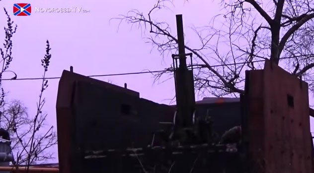 Найден миномет, из которого расстреляли остановку в Ленинском районе Донецка