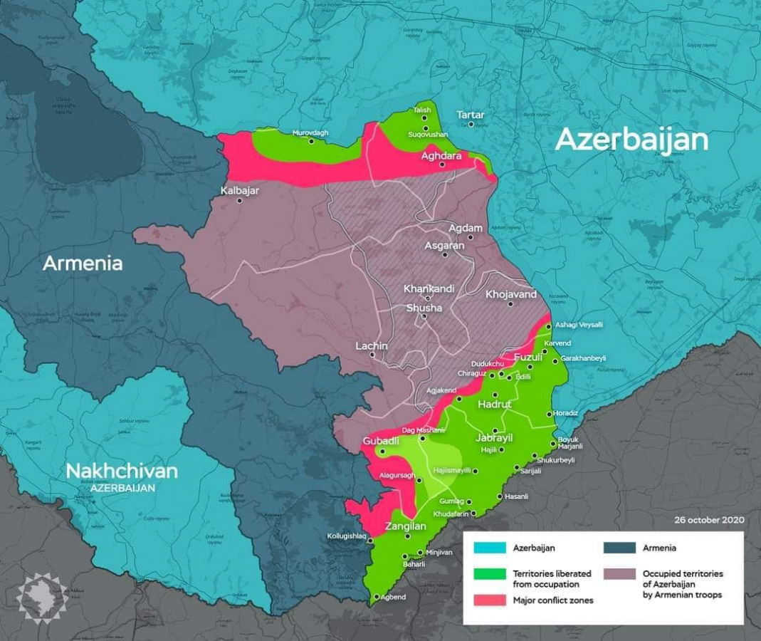 В Нагорном Карабахе критический момент: армия Азербайджана может попасть в окружение под Шуши