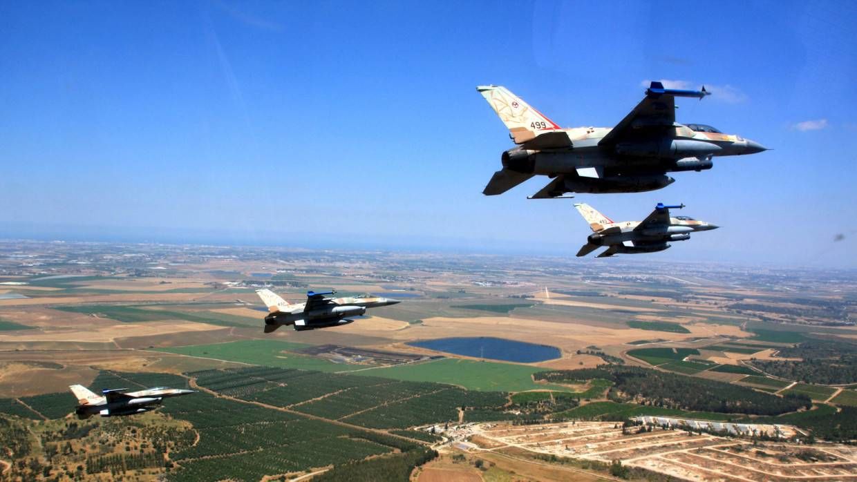 ​ВВС Израиля нанесли удары по иранским целям в Сирии: опубликованы кадры