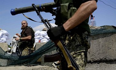 Штаб АТО: Ополченцы утром обстреляли Камышевку из минометов