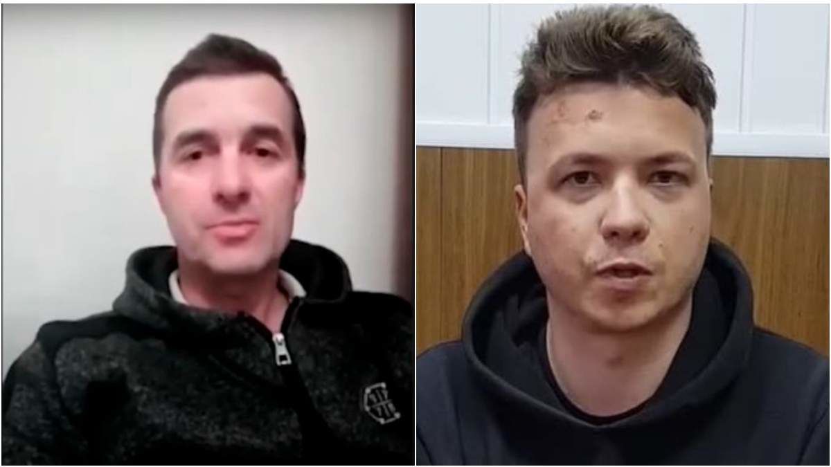 Отец Протасевича отреагировал на "раскаяние" сына в эфире госСМИ Беларуси
