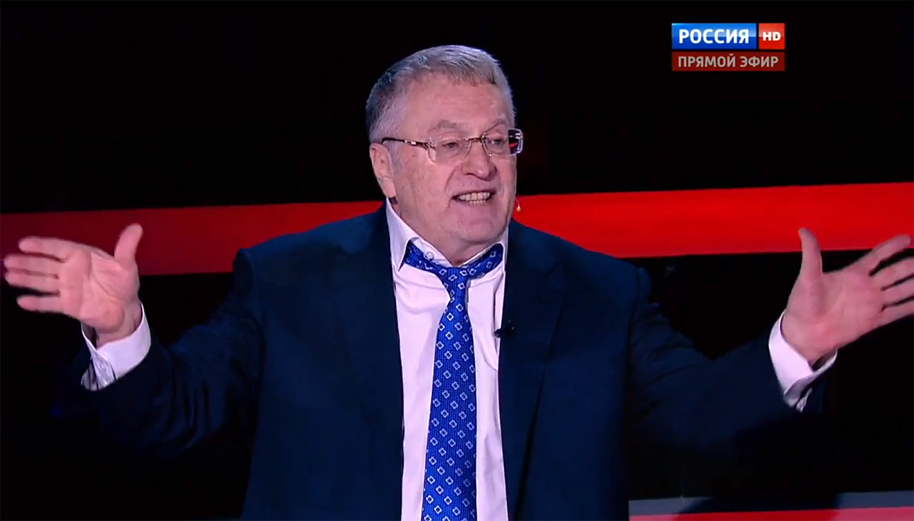 "Начнется резня", - Жириновский угрожает атакой российских "добровольцев" сразу трем городам Украины