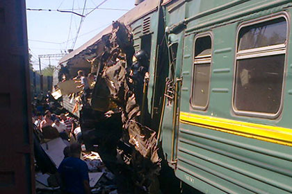 В Германии при столкновении поездов пострадало более 45 человек