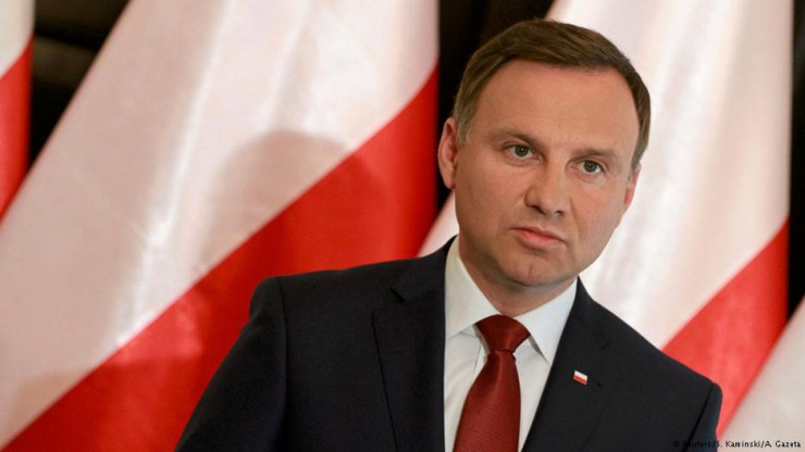 Польский президент Анджей Дуда призвал НАТО открыть двери перед Украиной 