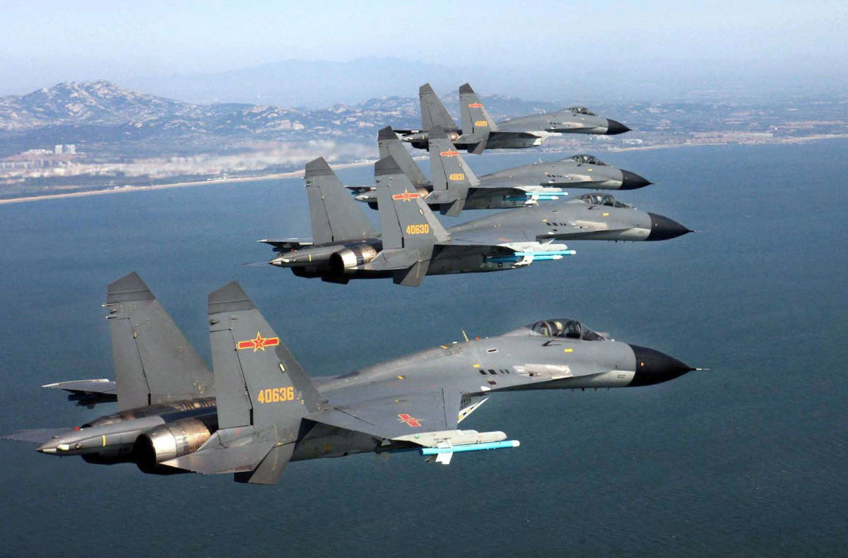 В Азии назревает внутренний вооруженный конфликт: китайские ВВС снова вторглись в Тайвань 