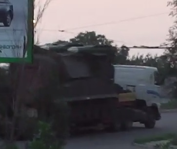 Аваков: подразделениями скрытого наблюдения МВД Украины обнаружен тягач с установкой "Бук"