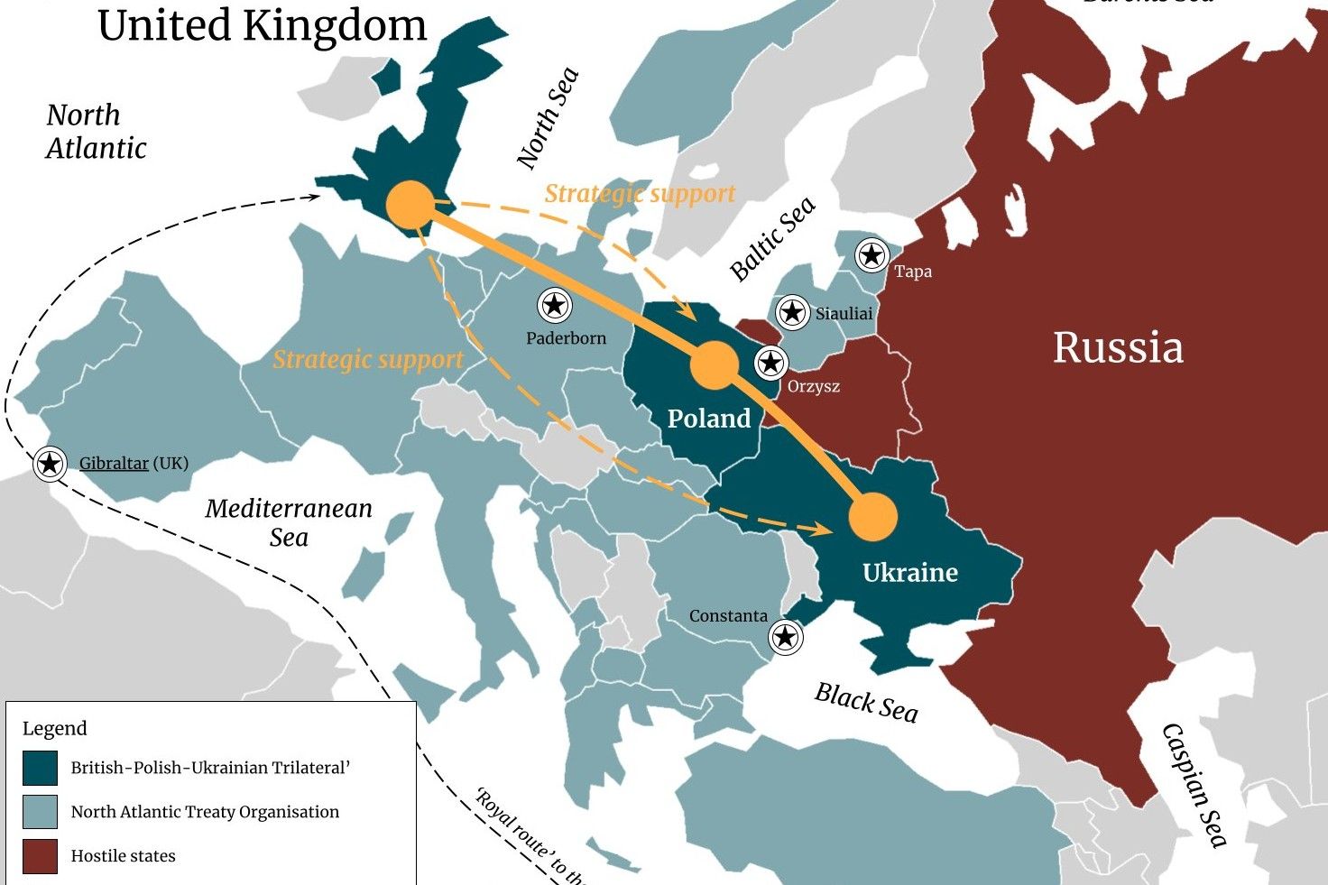 ​Премьеры Британии и Польши летят в Украину: готовится подписание декларации о союзе