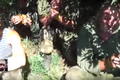 ​Украинские военные захватили в плен спящих на своих позициях под Широкино боевиков "ДНР": уникальные кадры допроса сепаратистов