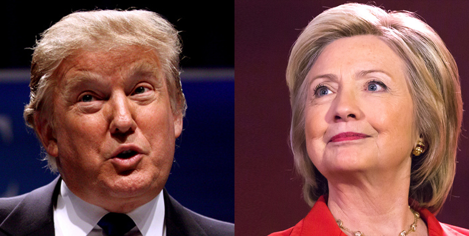 Reuters: Хиллари Клинтон готовы поддержать 43% американцев, тогда как "республиканец" Трамп отстает на 5%