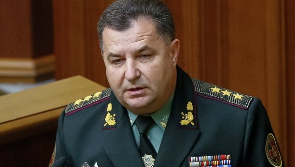 Министр обороны Степан Полторак пообещал скорейшие изменения в структуре Министерства обороны