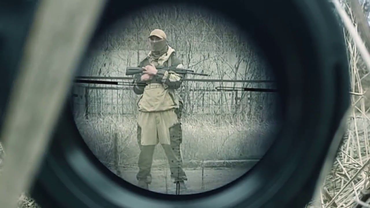 Работает снайпер ВСУ: опубликовано видео ликвидации двух российских наемников