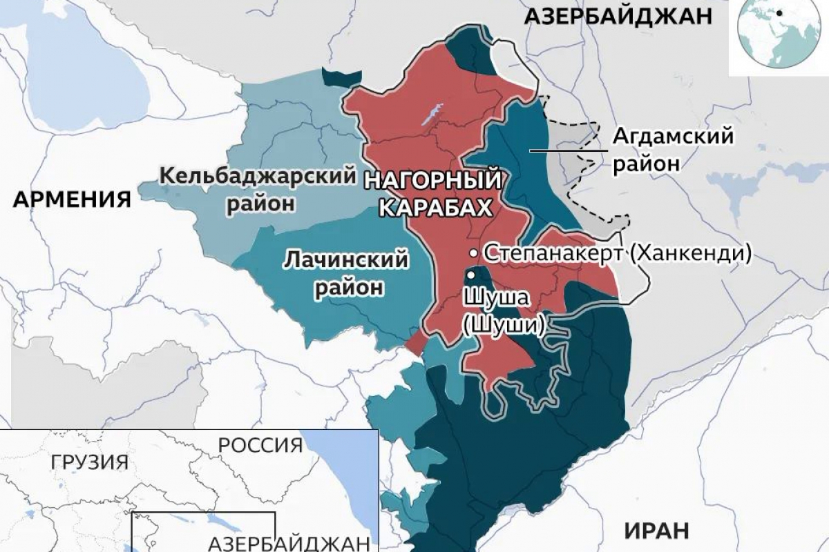 ​Карабах окончательно отделен от Армении и "висит" на тонкой нитке - все скоро закончится