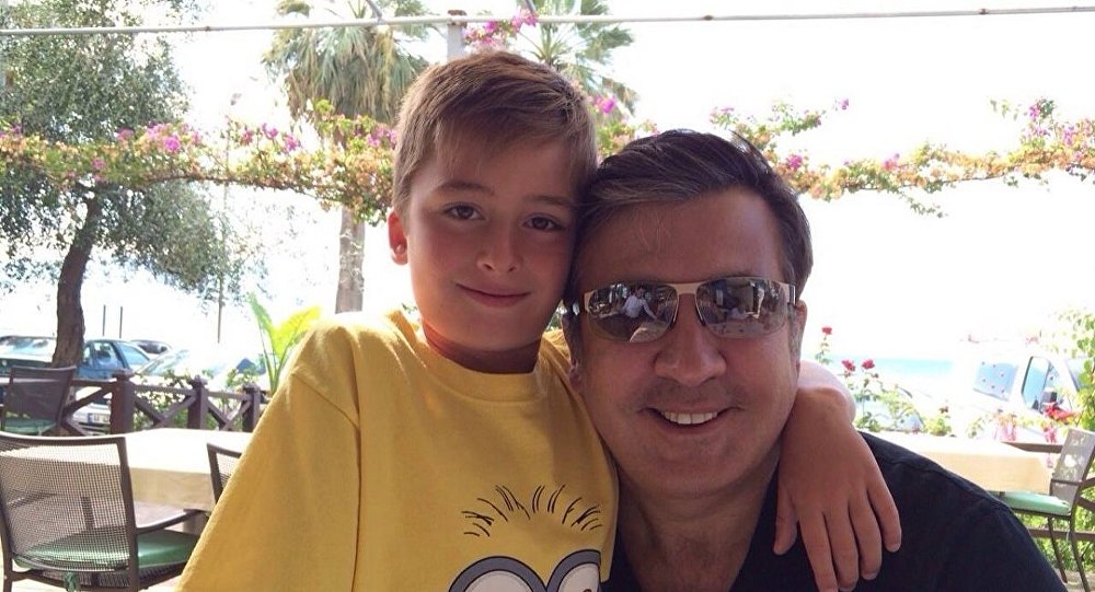 "Моего 11-летнего сына задержали в аэропорту Борисполь", - Михеил Саакашвили