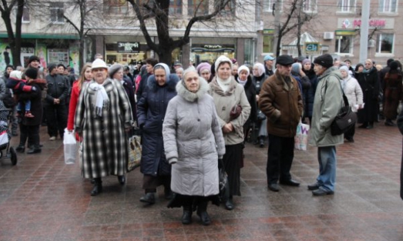 ​В Кировограде проходят митинги против переименования города