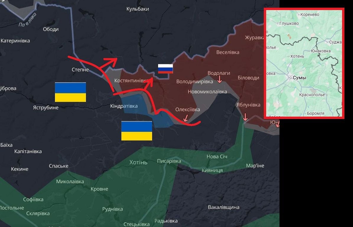 ВСУ пошли в наступление и освободили еще два села в Сумской области – СМИ