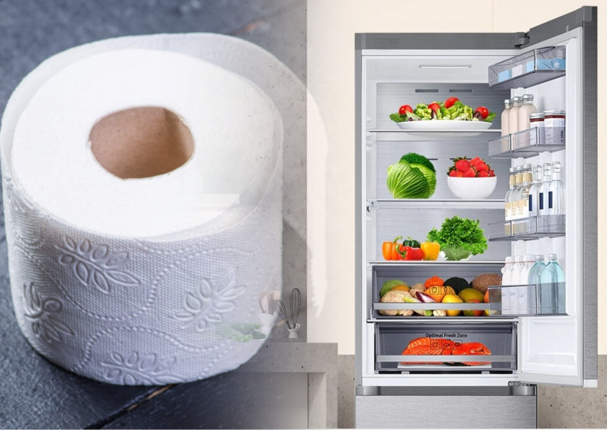 В ТikTok новый тренд: зачем люди кладут туалетную бумагу в холодильник